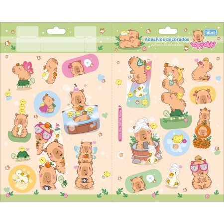 Foto ilustrativa Adesivo Decorado Duplo G Capyclub