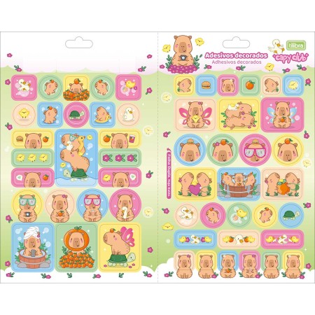 Foto ilustrativa Adesivo Decorado Duplo G Capyclub