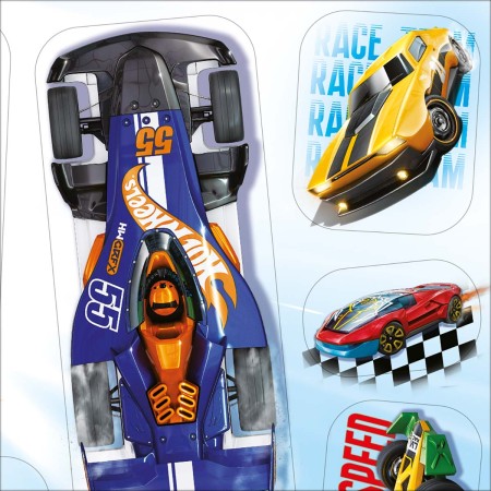 Foto ilustrativa Adesivo Decorado Duplo G Hot Wheels