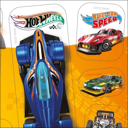 Foto ilustrativa Adesivo Decorado Duplo G Hot Wheels