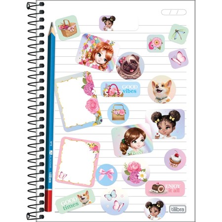 Foto ilustrativa Adesivo Decorado Duplo G Jolie