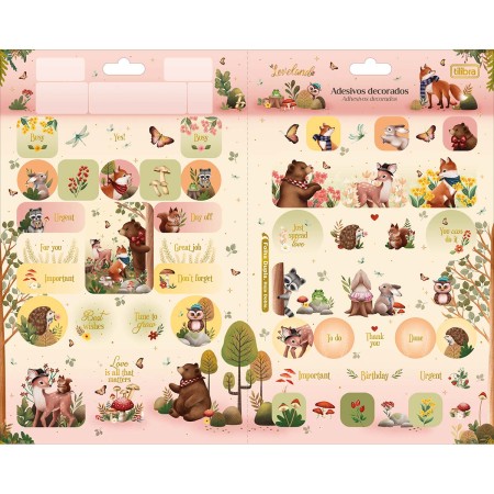 Foto ilustrativa Adesivo Decorado Duplo G Loveland