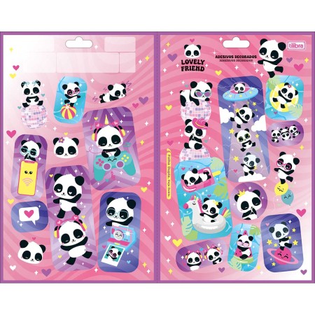 Foto ilustrativa Adesivo Decorado Duplo G Lovely Friend