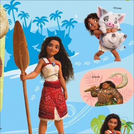 Foto ilustrativa Adesivo Decorado Duplo G Moana