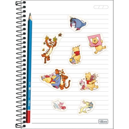 Foto ilustrativa Adesivo Decorado Duplo G Pooh com Formato Específico