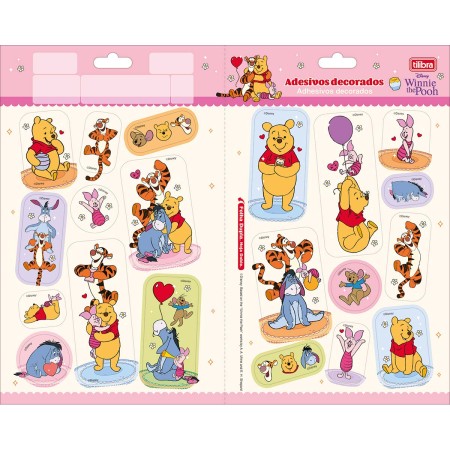 Foto ilustrativa Adesivo Decorado Duplo G Pooh