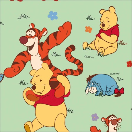 Foto ilustrativa Adesivo Decorado Duplo G Pooh