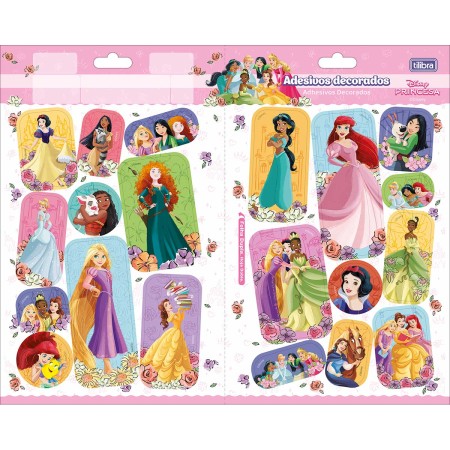Foto ilustrativa Adesivo Decorado Duplo G Princesas