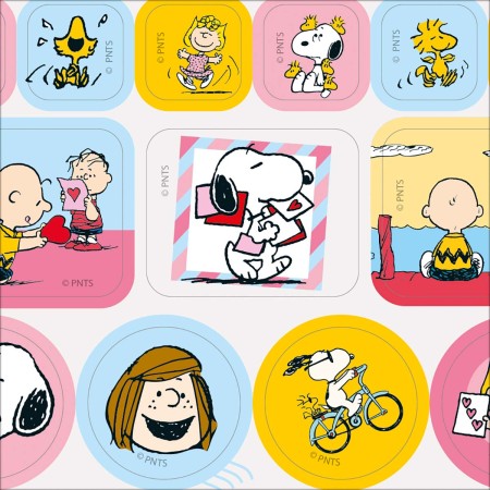 Foto ilustrativa Adesivo Decorado Duplo G Snoopy