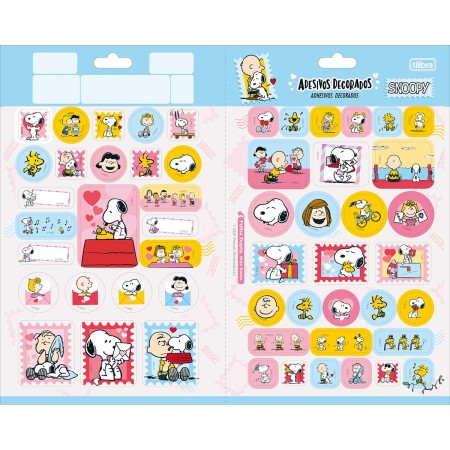 Foto ilustrativa Adesivo Decorado Duplo G Snoopy