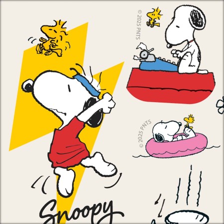 Foto ilustrativa Adesivo Decorado Duplo G Snoopy
