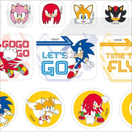 Foto ilustrativa Adesivo Decorado Duplo G Sonic
