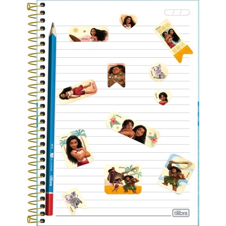 Foto ilustrativa Adesivo Decorado Duplo Moana