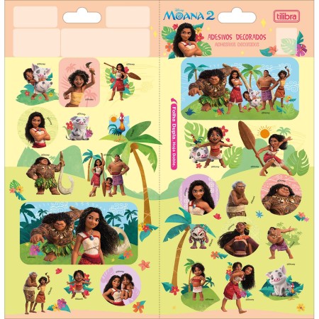 Foto ilustrativa Adesivo Decorado Duplo Moana