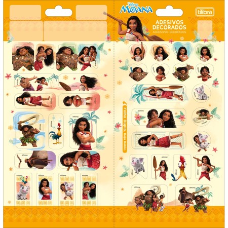 Foto ilustrativa Adesivo Decorado Duplo Moana