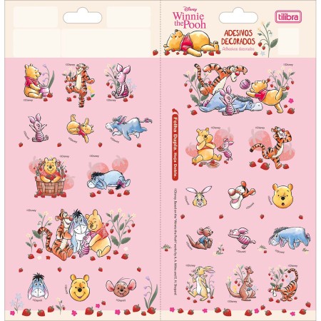 Foto ilustrativa Adesivo Decorado Duplo Pooh