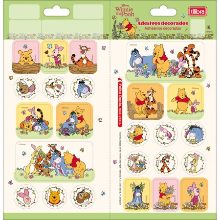Foto ilustrativa Adesivo Decorado Duplo Pooh