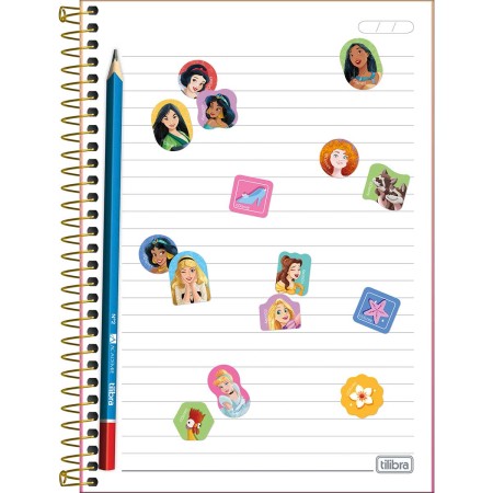 Foto ilustrativa Adesivo Decorado Duplo Princesas