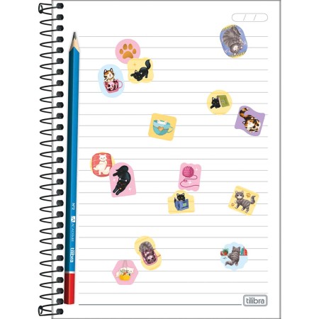 Foto ilustrativa Adesivo Decorado Duplo Purrfect Cats