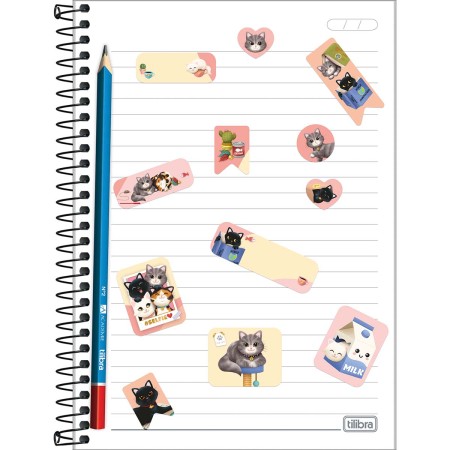 Foto ilustrativa Adesivo Decorado Duplo Purrfect Cats