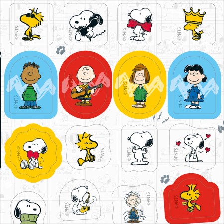 Foto ilustrativa Adesivo Decorado Duplo Snoopy