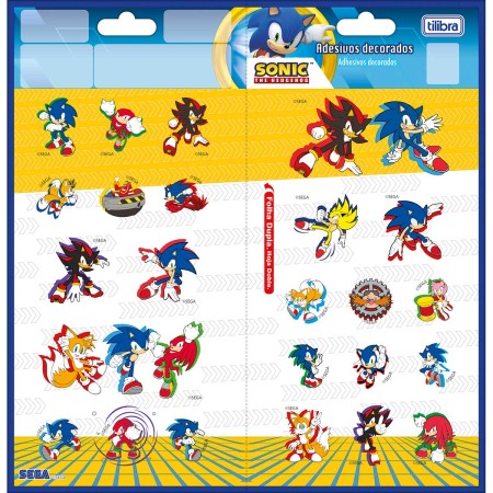 Foto ilustrativa Adesivo Decorado Duplo Sonic