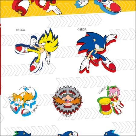 Foto ilustrativa Adesivo Decorado Duplo Sonic