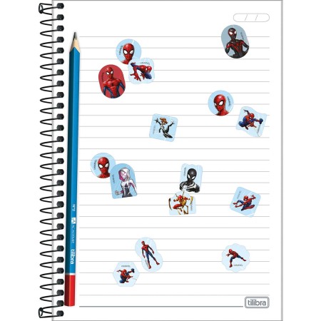 Foto ilustrativa Adesivo Decorado Duplo Spider-Man