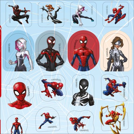 Foto ilustrativa Adesivo Decorado Duplo Spider-Man