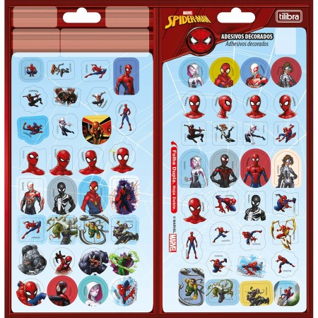 Foto ilustrativa Adesivo Decorado Duplo Spider-Man