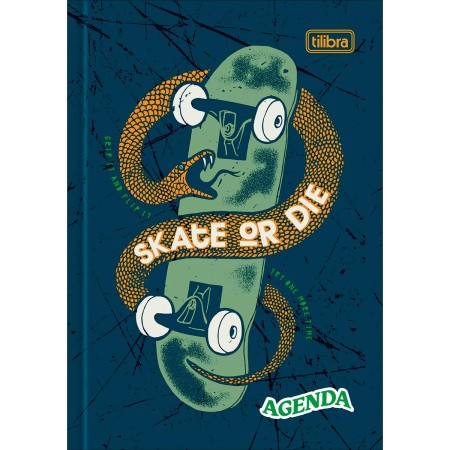 Foto ilustrativa Agenda Costurada 2 Dias por Página 10,5 x 14,8 cm Spice Permanente