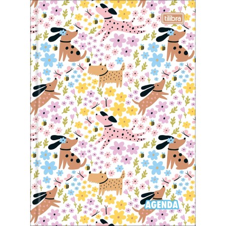 Foto ilustrativa Agenda Costurada Diária 12,3 x 16,6 cm Pepper Permanente Feminina