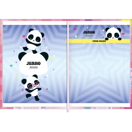 Foto ilustrativa Agenda Costurada Mini 7,8 x 10,8 cm Lovely Friend 2026