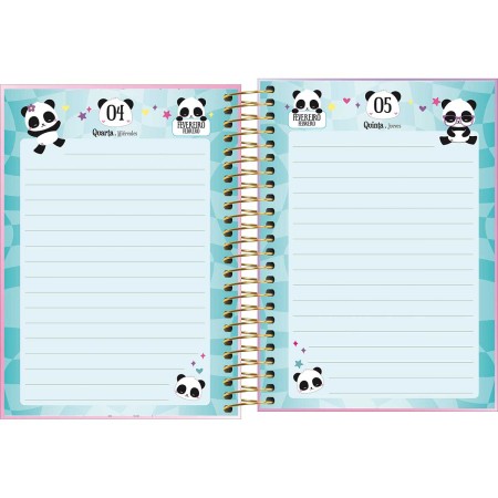 Foto ilustrativa Agenda Espiral 11 x 15,4 mm Lovely Friend 2026