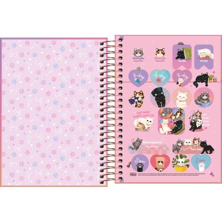 Foto ilustrativa Agenda Espiral 11 x 15,4 mm Purrfect Cats 2026
