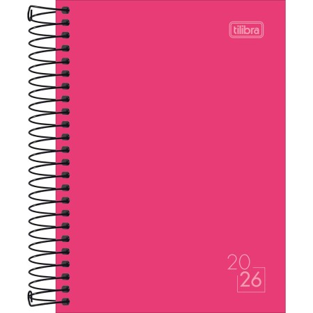 Foto ilustrativa Agenda Espiral Diária 11,1 x 15,4 cm Spice Cores 2026