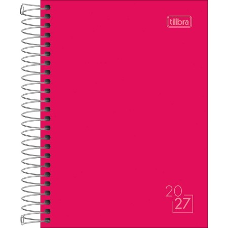Foto ilustrativa Agenda Espiral Diária 11,1 x 15,4 cm Spice Cores 2027