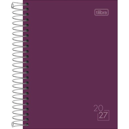 Foto ilustrativa Agenda Espiral Diária 11,1 x 15,4 cm Spice Cores 2027