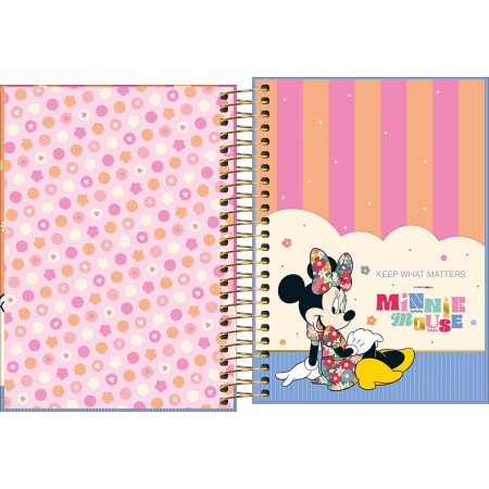 Foto ilustrativa Agenda Espiral Diária 11,7 x 16,4 cm Minnie 2027