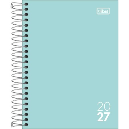 Foto ilustrativa Agenda Espiral Diária 11,7 x 16,4 cm Zip Colors 2027