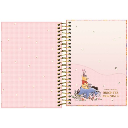 Foto ilustrativa Agenda Espiral Diária 12,9 x 18,7 cm Pooh 2027