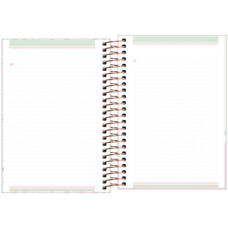 Foto ilustrativa Agenda Espiral Diária 12,9 x 18,7 cm Soho 2027