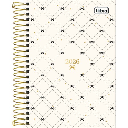 Foto ilustrativa Agenda Espiral Diária 12,9 x 18,7 cm West Village 2026