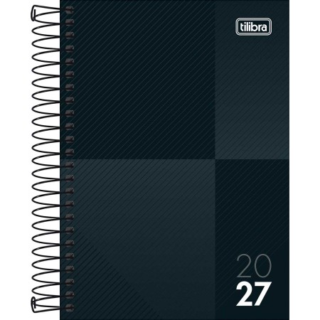 Foto ilustrativa Agenda Espiral Diária 12,9 x 18,7 cm Zip 2026