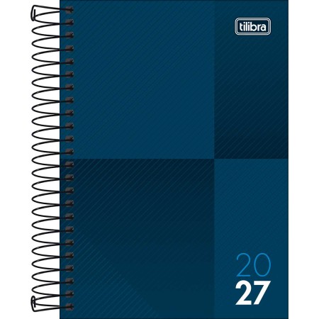 Foto ilustrativa Agenda Espiral Diária 12,9 x 18,7 cm Zip 2026