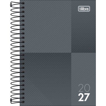 Foto ilustrativa Agenda Espiral Diária 12,9 x 18,7 cm Zip 2026