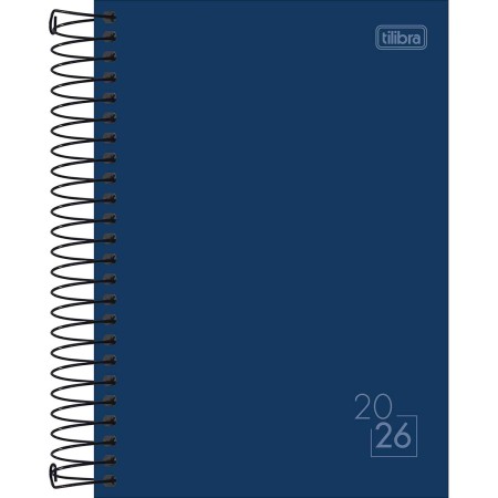 Foto ilustrativa Agenda Espiral Diária 14,0 x 20,0 cm Spice Cores 2026