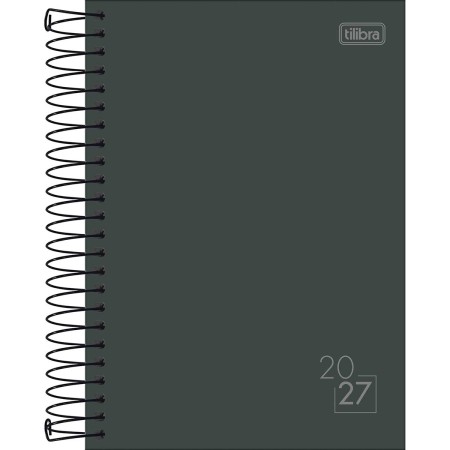 Foto ilustrativa Agenda Espiral Diária 14,0 x 20,0 cm Spice Cores 2027
