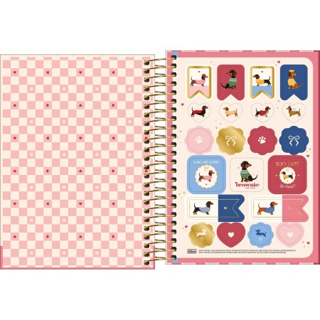 Foto ilustrativa Agenda Espiral M3 Brownie 2027