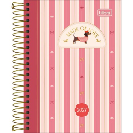 Foto ilustrativa Agenda Espiral M3 Brownie 2027